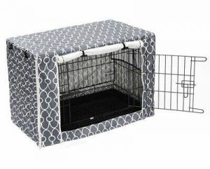 חיות וצרכיהם... כלובים מגניבים?! cover for dog crate 42” Grey XL