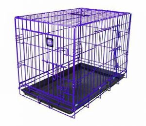 חיות וצרכיהם... כלובים מגניבים?! Purple Dog Crates for Training & Travel By Dog Life