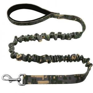 6ft Bungee Dog Leash No-pull Army Tactical Elastic Walking Leads for Large Dogs