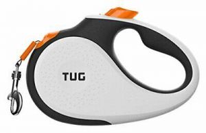 חיות וצרכיהם... רצועות לכלבים TUG Patented 360° Tangle-Free, Heavy Duty Retractable Dog Leash with Anti-Slip