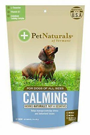 חיות וצרכיהם... אוכל לכלבים Pet Natural&#039;s of Vermont 30 Count Calming Behavioral Support Soft Chews for Dogs